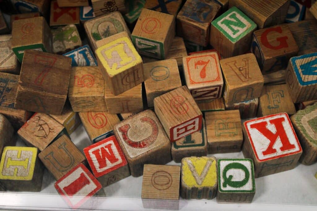 Photo Wooden toys