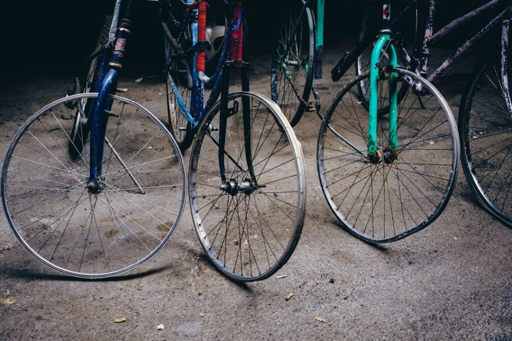 Photo Vintage bicycles